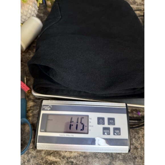 Franco Jeans Men's Black Denim Straight Leg Jeans 41x31 - Picture 11 of 11